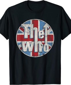 Official Distressed Union Jack Circle Logo T-Shirt