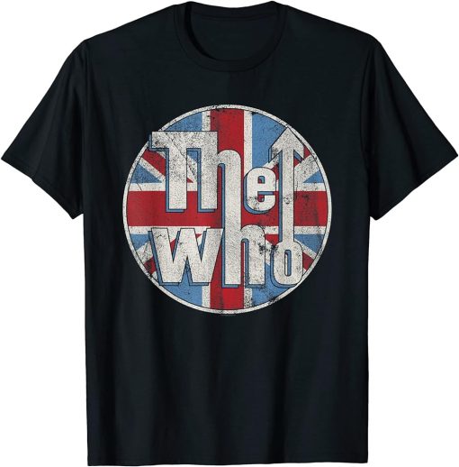 Official Distressed Union Jack Circle Logo T-Shirt